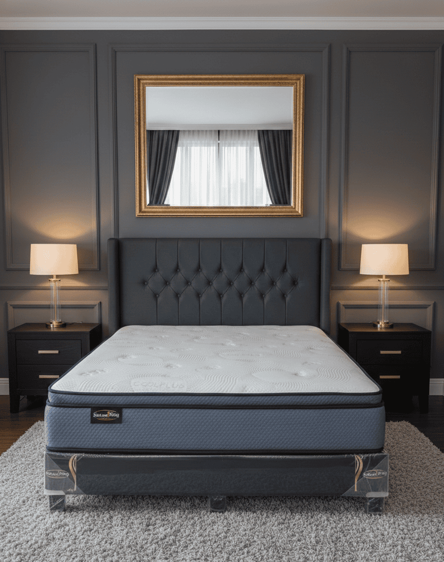 SALVUSS KING Matress Gemathos Pillowtop (Ortho Spring)