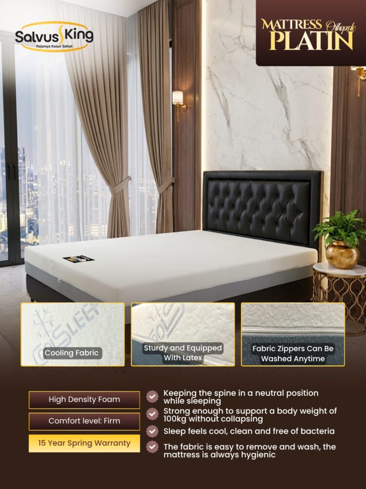SALVUSS KING Mattress Ortho Platin
