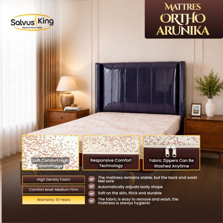 SALVUSS KING MATTRESS ORTHO ARUNIKA