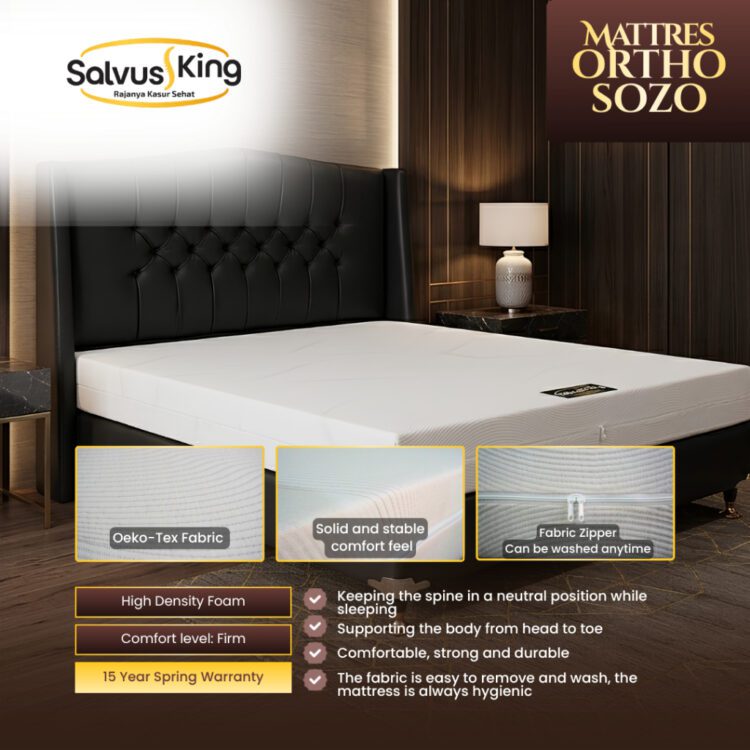 SALVUS KING MATTRESS ORTHO SOZO